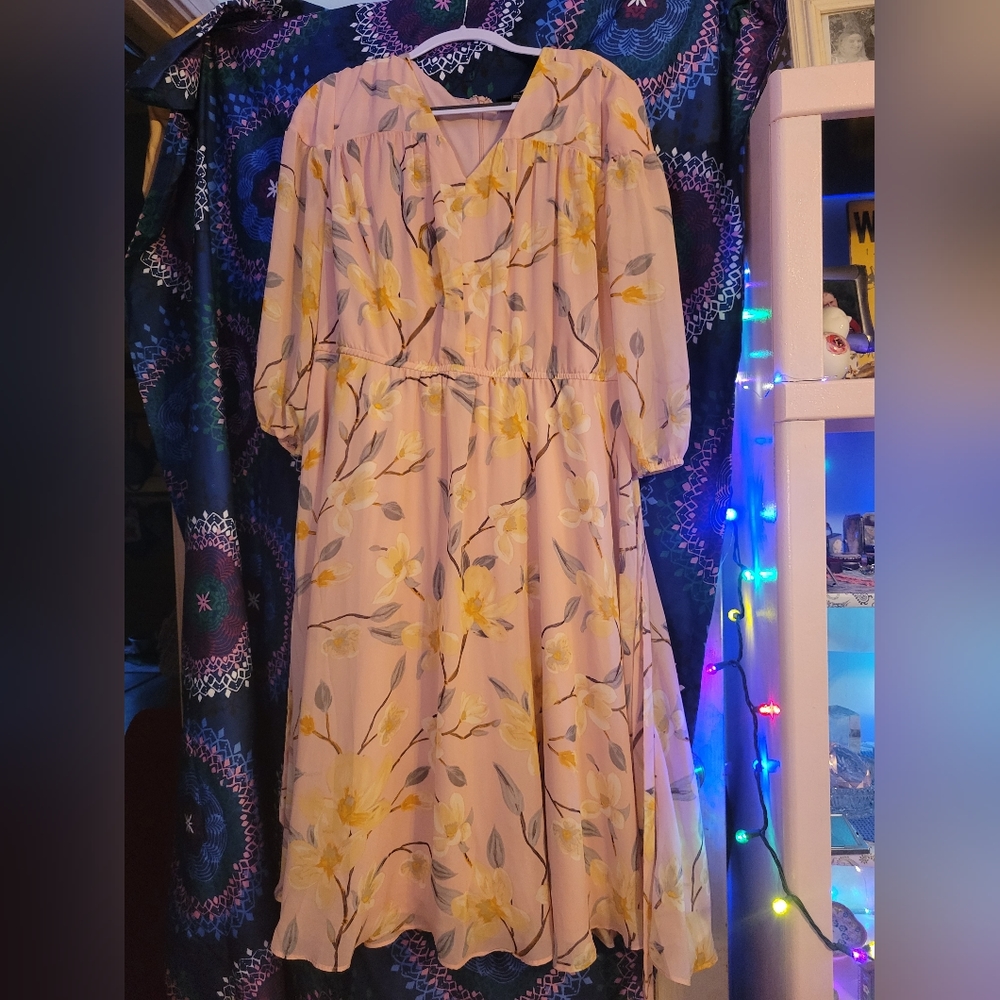Lane Bryant dress very pretty country classy vibes